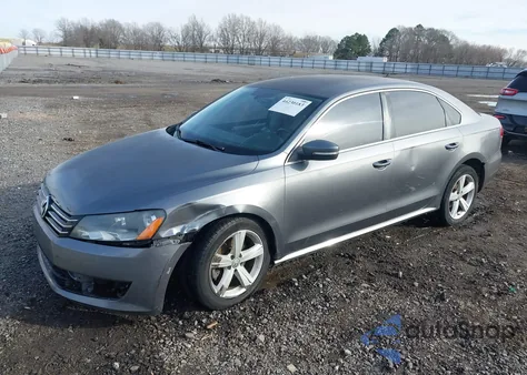 2012 Volkswagen Passat 2.5L Se from USA, damaged, VIN 1VWBH7A34CC110343